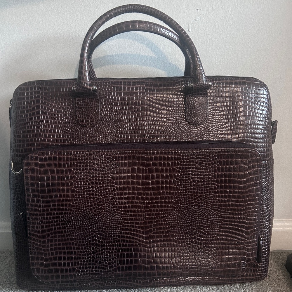 Levenger Fine Leather Filing Bag